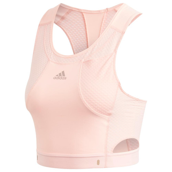 Adidas Γυναικεία αμάνικη μπλούζα crop HEAT.RDY Adidas Γυναικεία αμάνικη μπλούζα crop HEAT.RDY